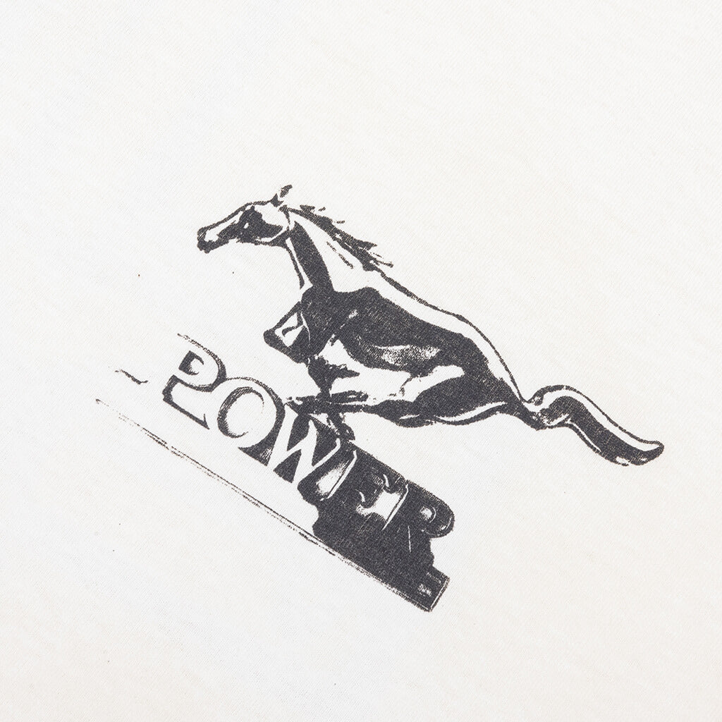 Mustang Cross T-Shirt - Bone