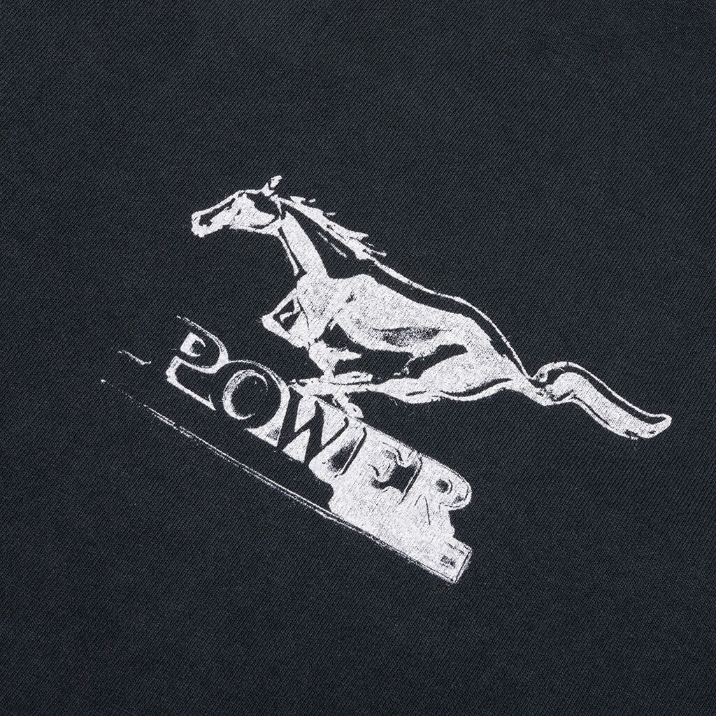 Mustang Cross T-Shirt - Hard Washed Black