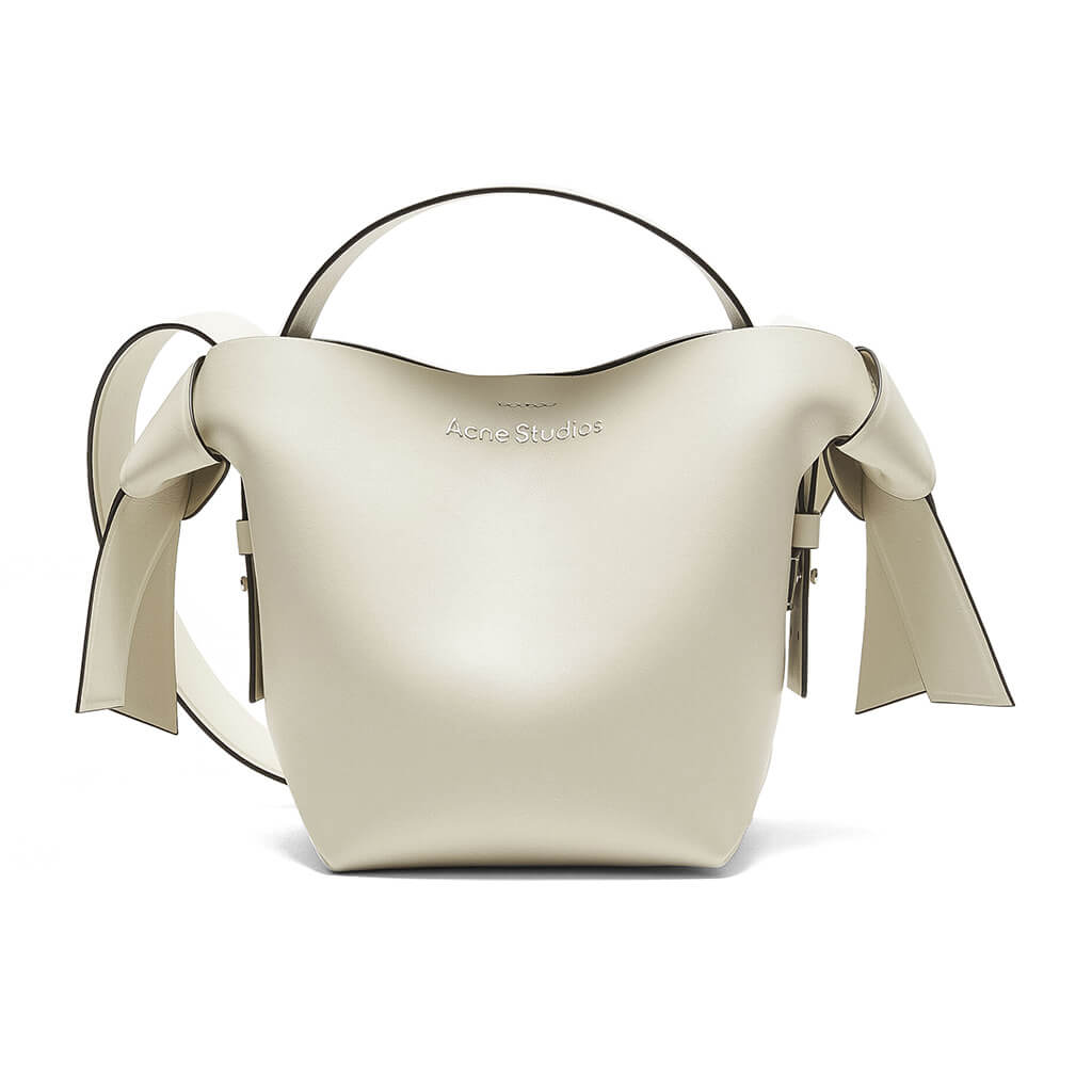 Musubi Mini Shoulder Bag - White/Black