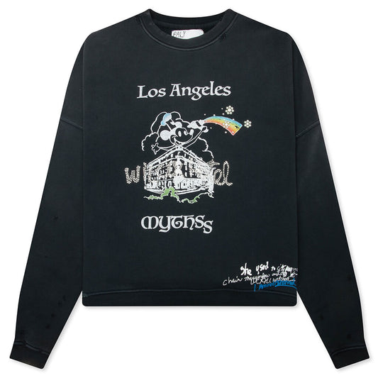 Mythss Crewneck - Vintage Black