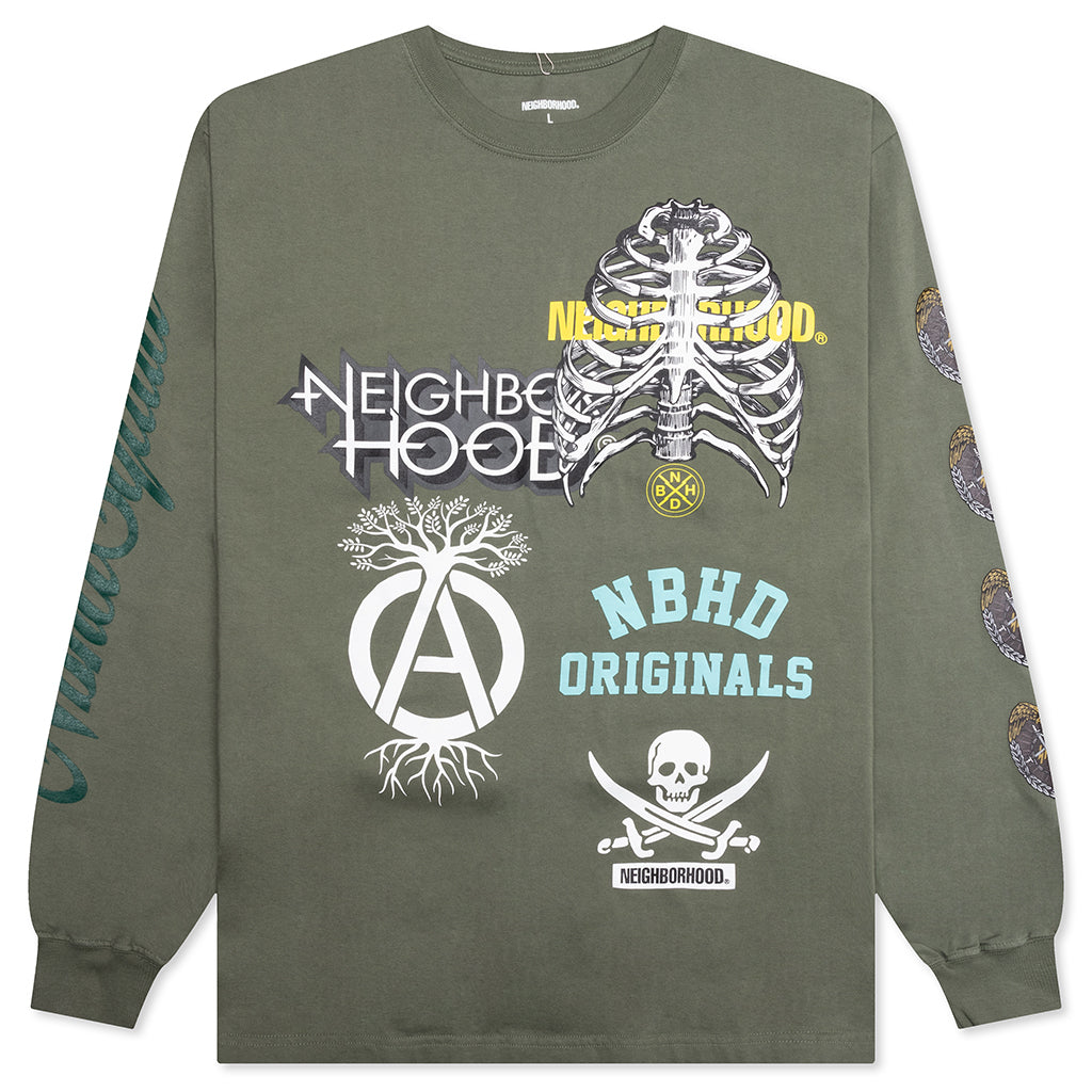 NH TEE LS-17 - Olive Drab
