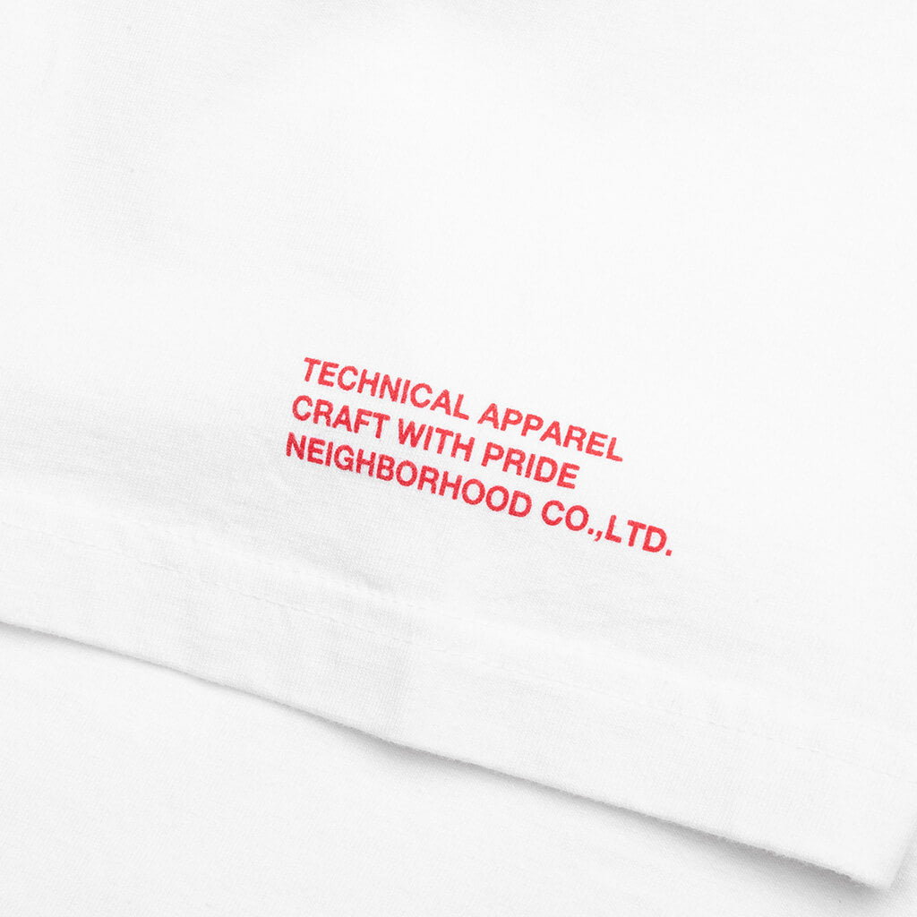 NH 231 Spot . Tee SS-3 - White/Red