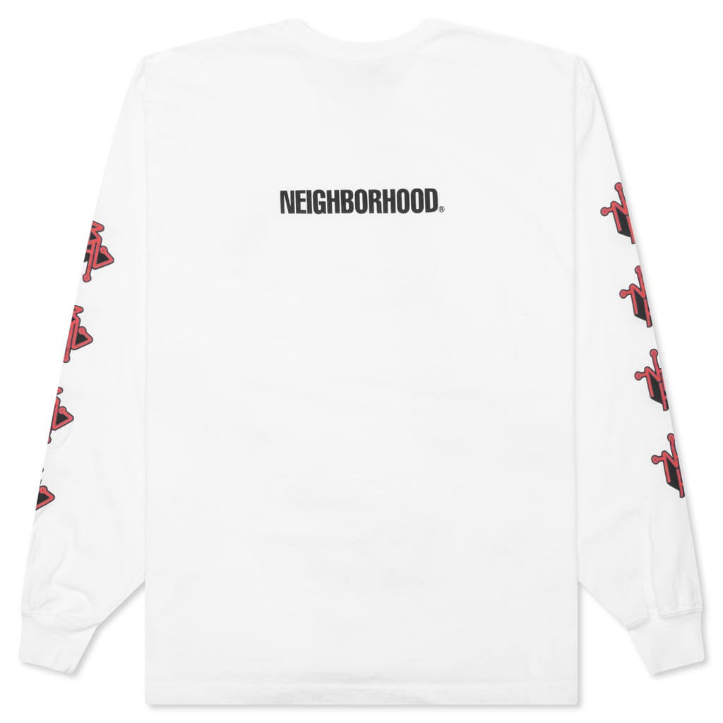 NH L/S Tee 12 - White
