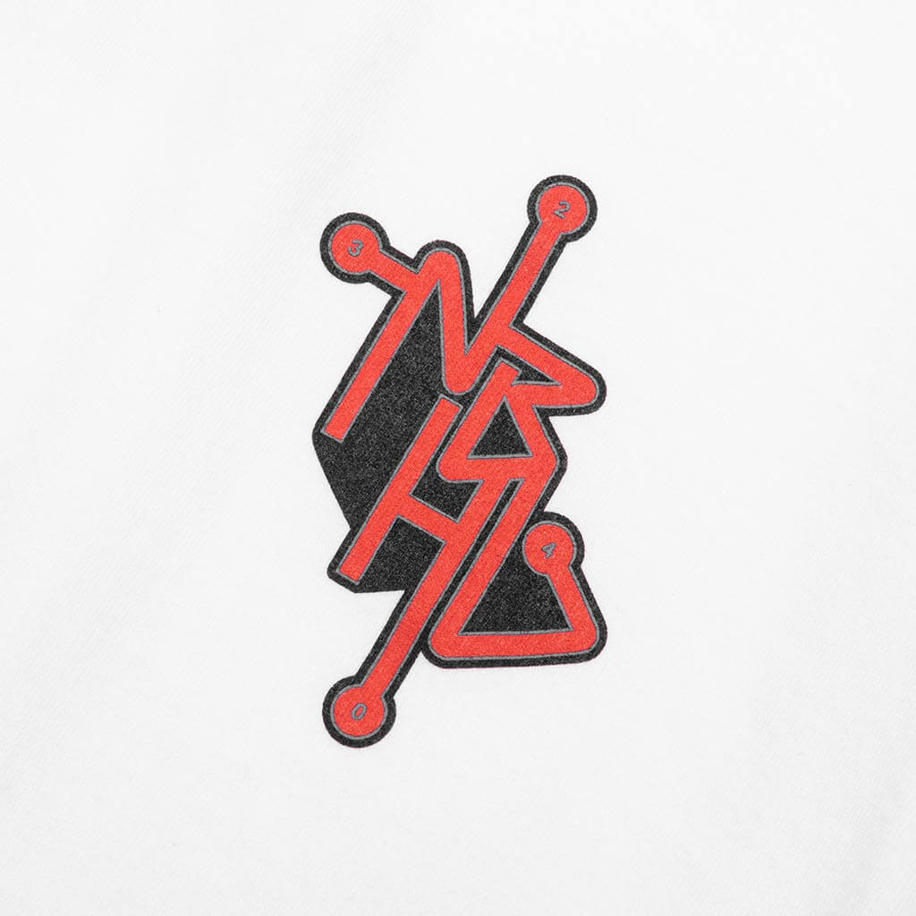 NH L/S Tee 12 - White