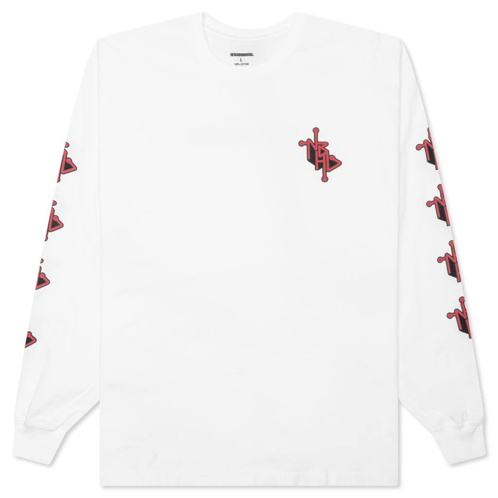 NH L/S Tee 12 - White
