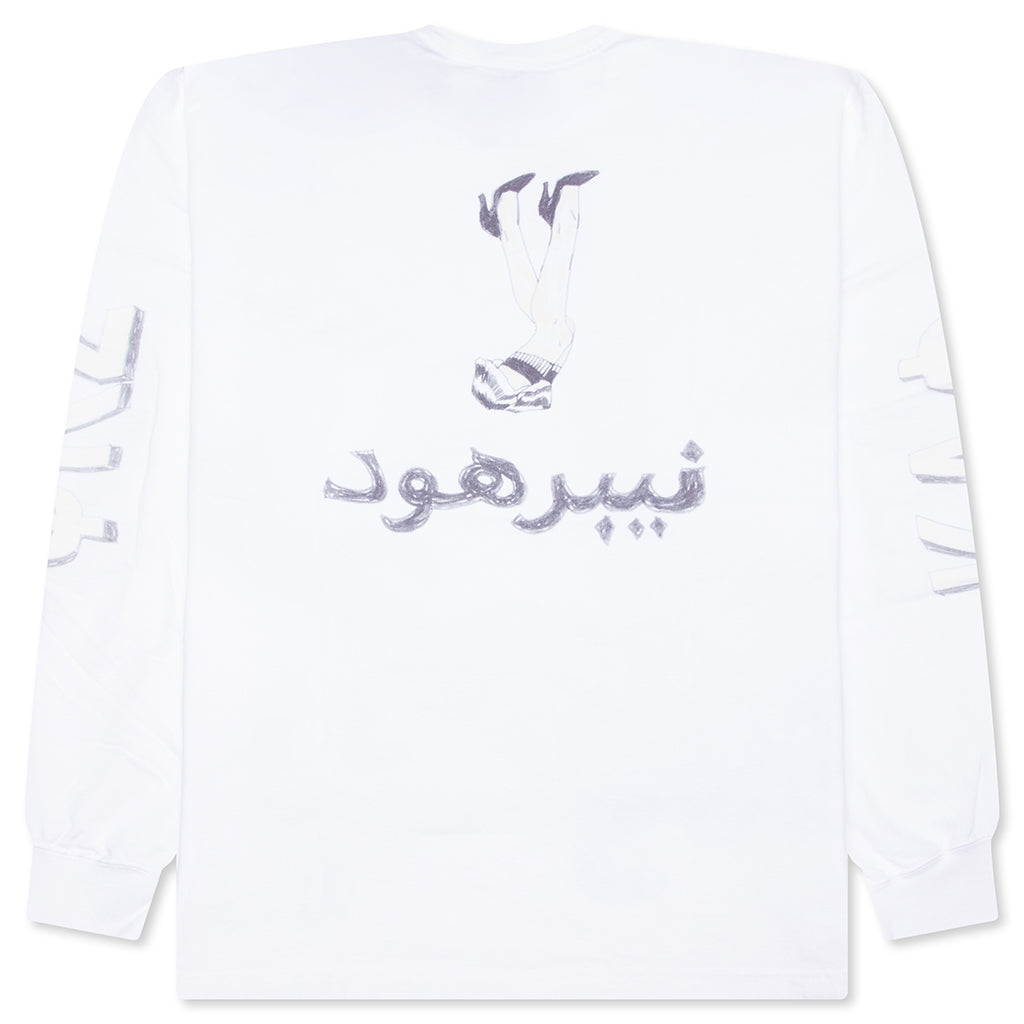 NH L/S Tee 9 - White