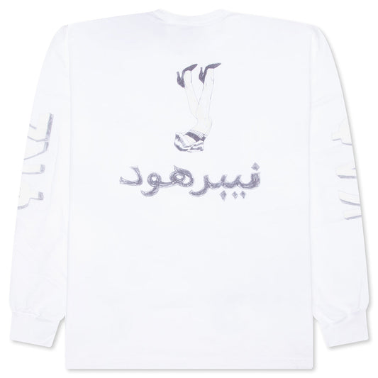 NH L/S Tee 9 - White