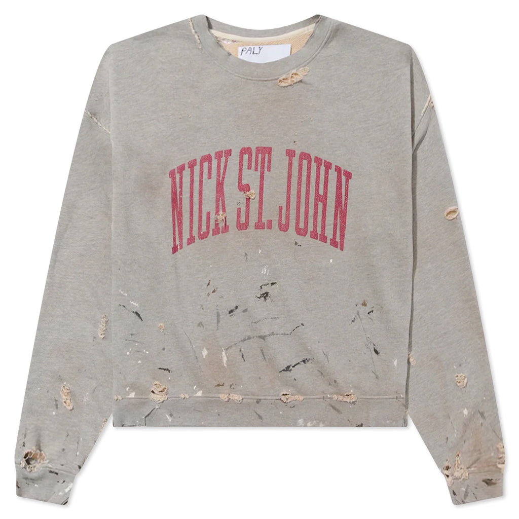 Nick St. John Crewneck - Heather