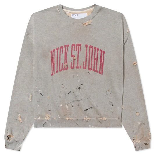 Nick St. John Crewneck - Heather