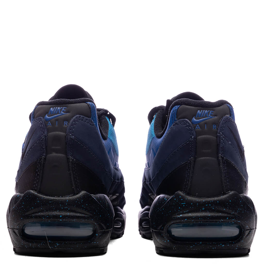 NIke x Stash Air Max 95 - Obsidian/Black/Harbor Blue