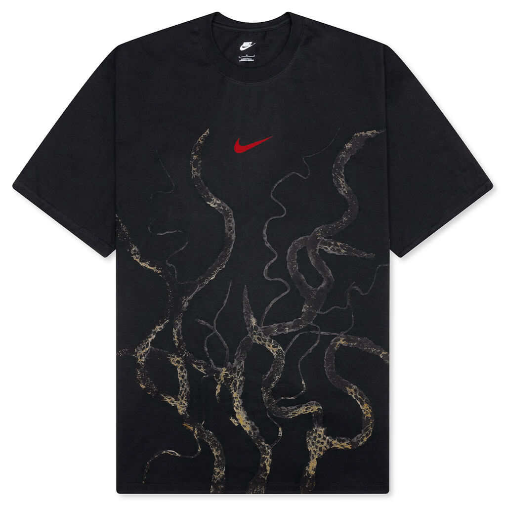 Nike x Stranger Things Max90 Tee - Off Noir/University Red