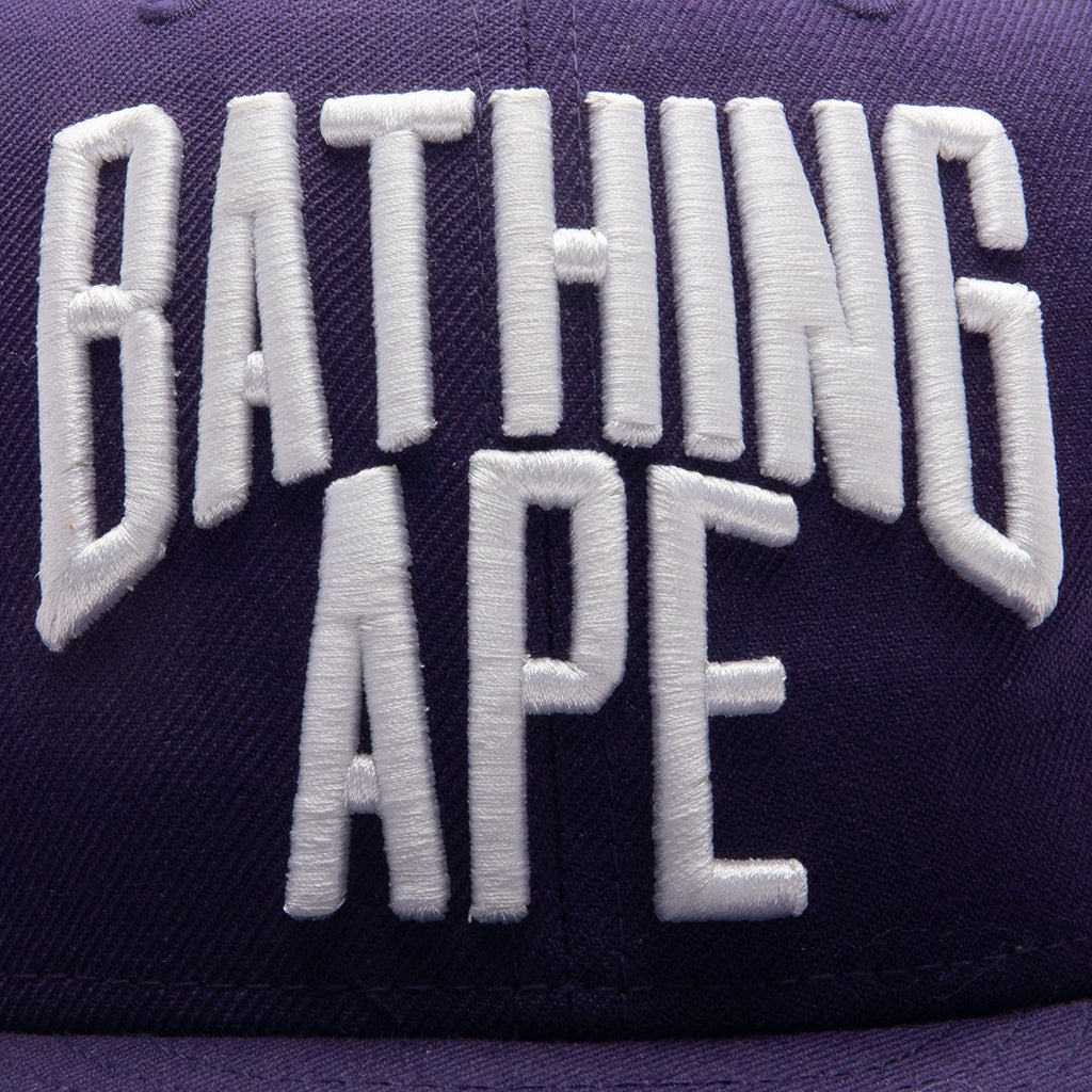 New Era x A Bathing Ape NYC Snapback Hat - Purple