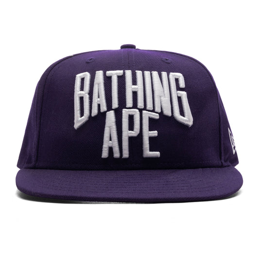 New Era x A Bathing Ape NYC Snapback Hat - Purple