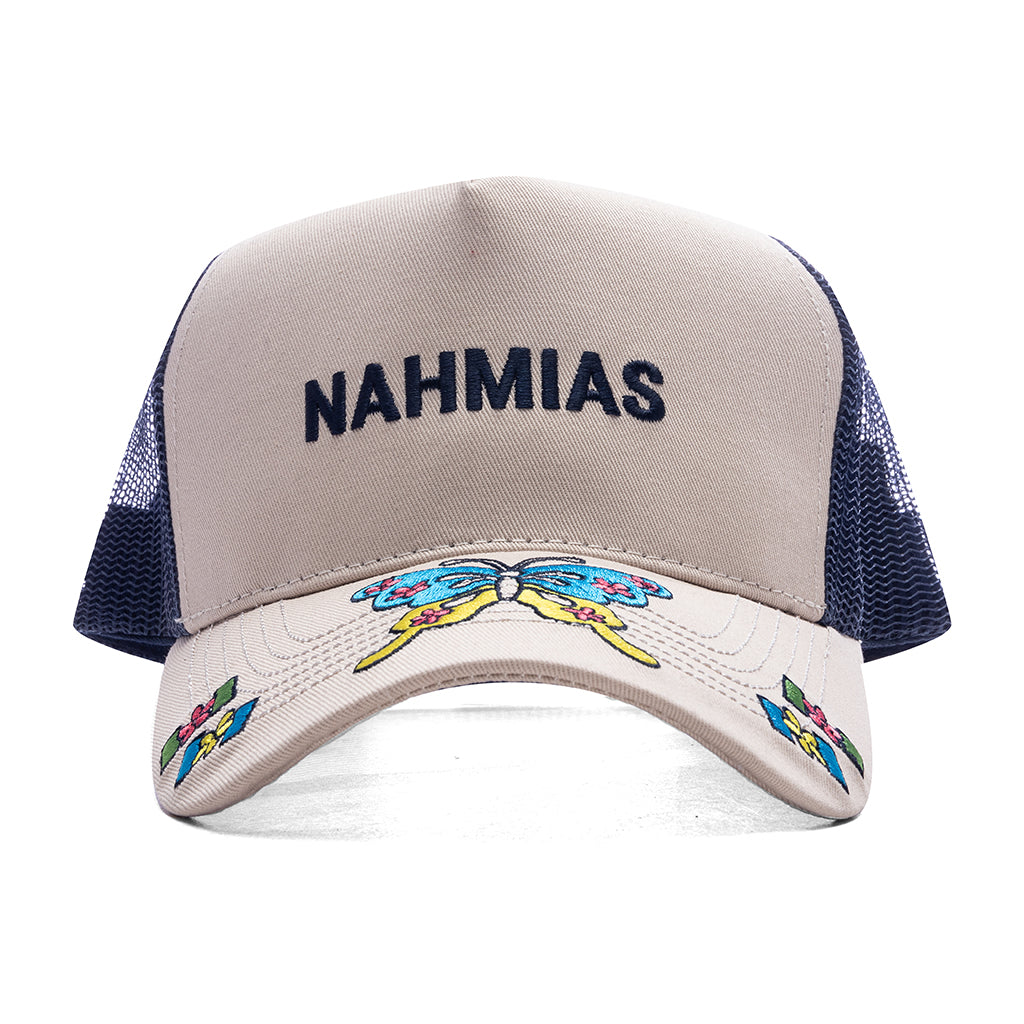 Nahmias 70s Trucker Hat - Navy Canvas