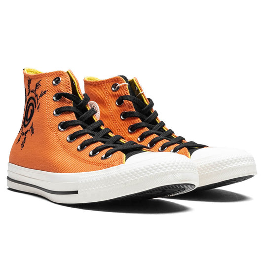 Converse x Naruto Chuck Taylor All Star Hi - Egret/Pale Magma/Black