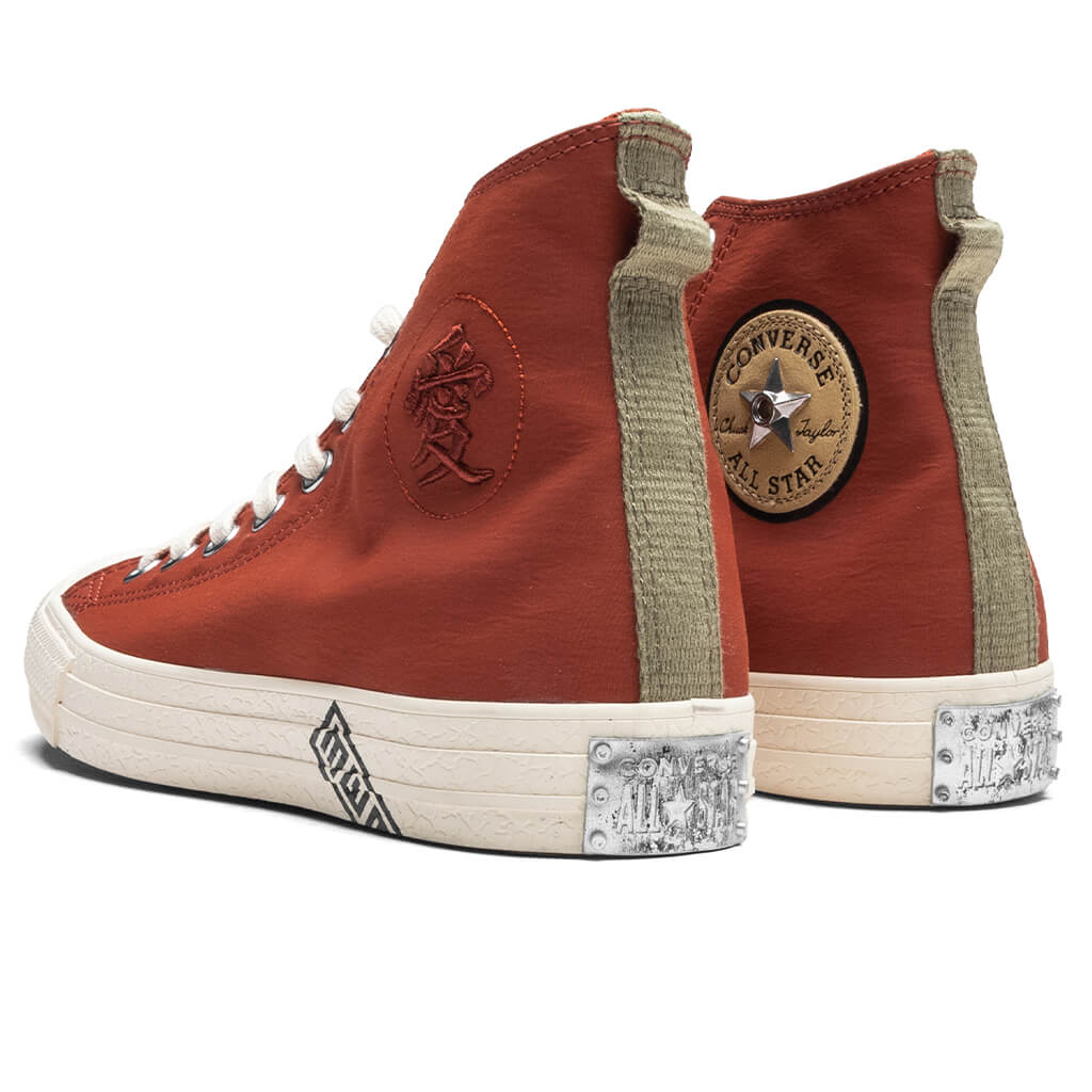 Converse x Naruto Chuck Taylor All Star Hi - Natural Ivory/Ritual Red/Black