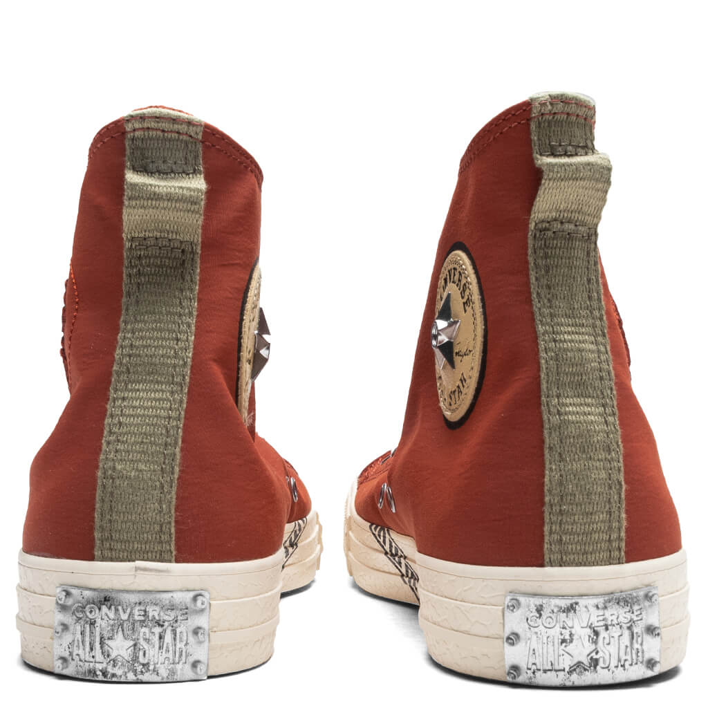 Converse x Naruto Chuck Taylor All Star Hi - Natural Ivory/Ritual Red/Black