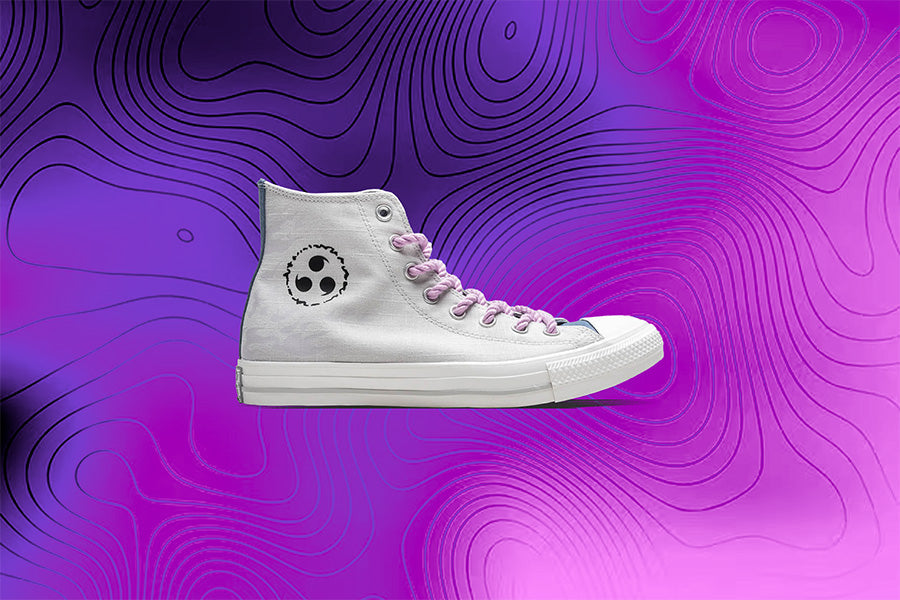 Converse x Naruto Chuck Taylor All Star Hi - Vintage White/Fossilized