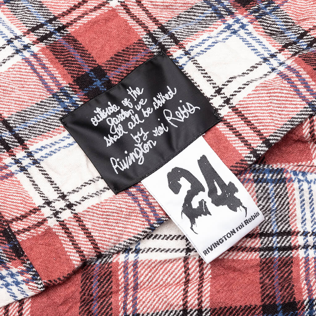 Nazarene Shirt - Red Plaid