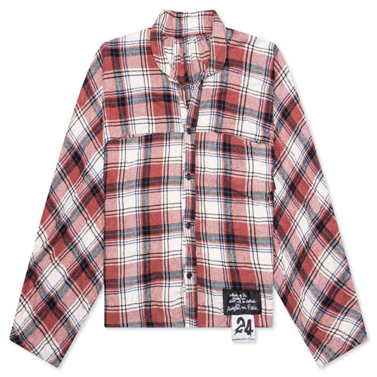 Nazarene Shirt - Red Plaid