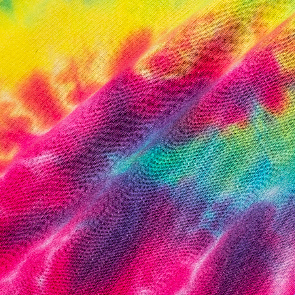5 Cuts Tie Dye Hooded Sweatshirt - Assorted