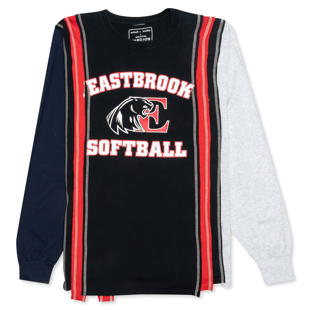 7 Cuts College L/S Tee - Assorted