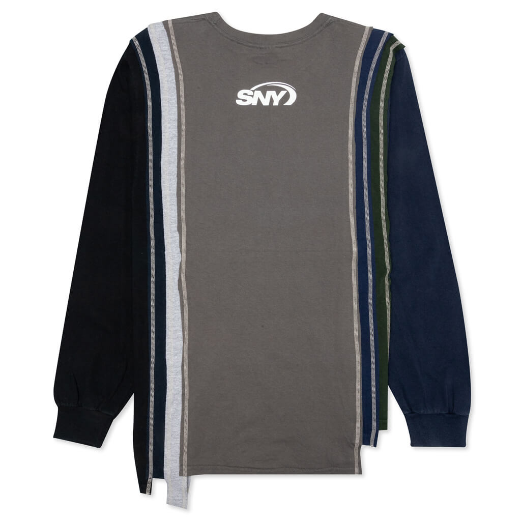 7 Cuts College L/S Tee - Assorted