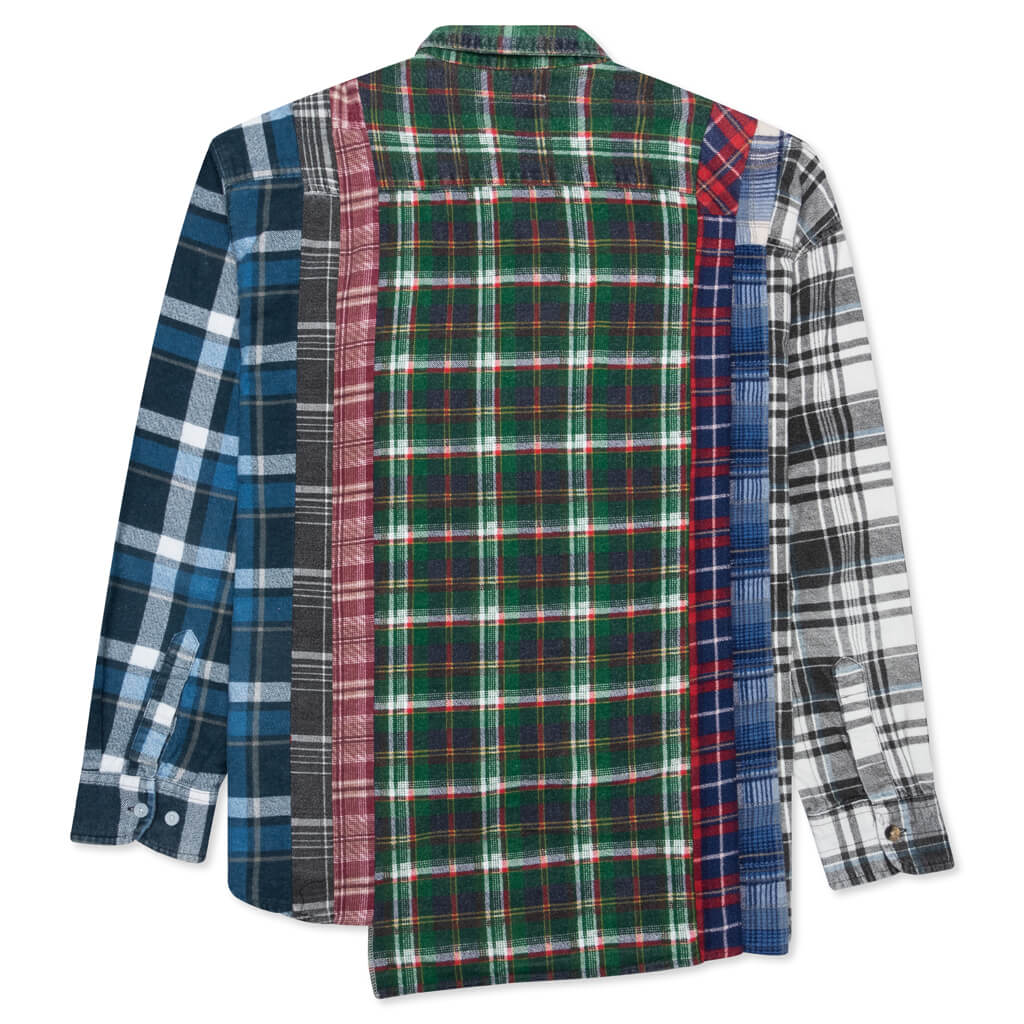 7 Cuts Shirt - Green/Red