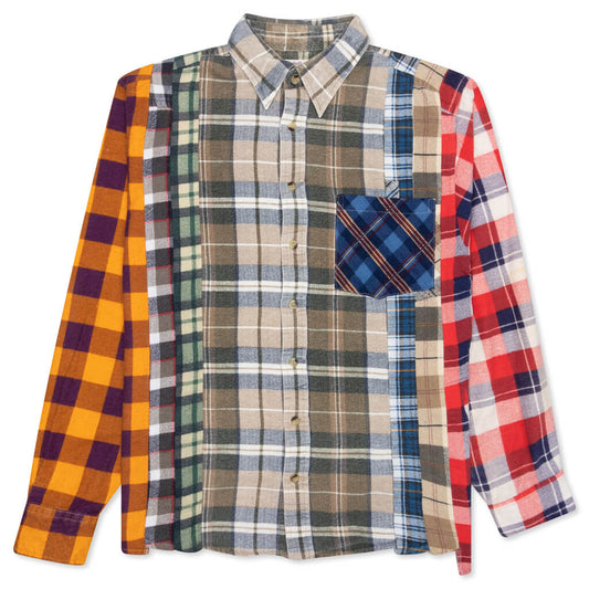 7 Cuts Shirt - Sand/Olive