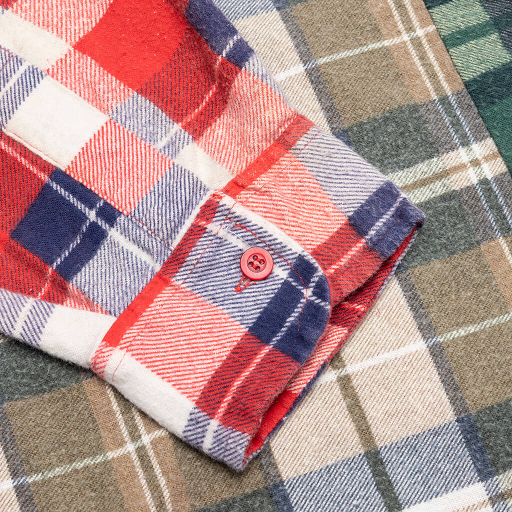 7 Cuts Shirt - Sand/Olive