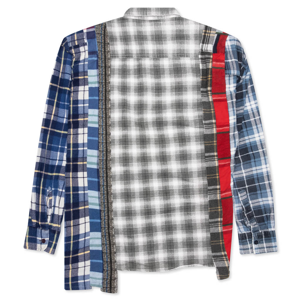 7 Cuts Shirt - White/Cement
