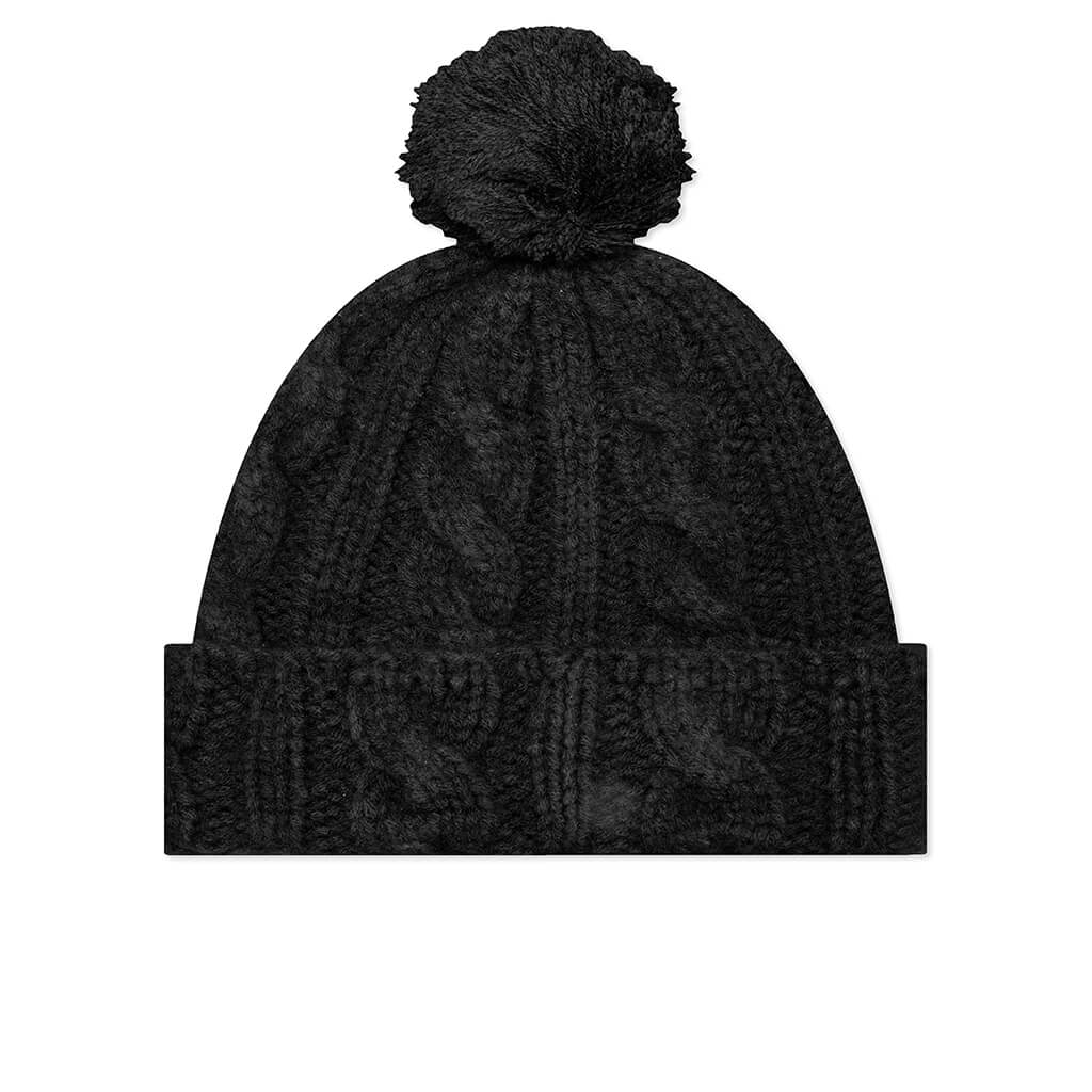 AC Cable Knit Cap - Black