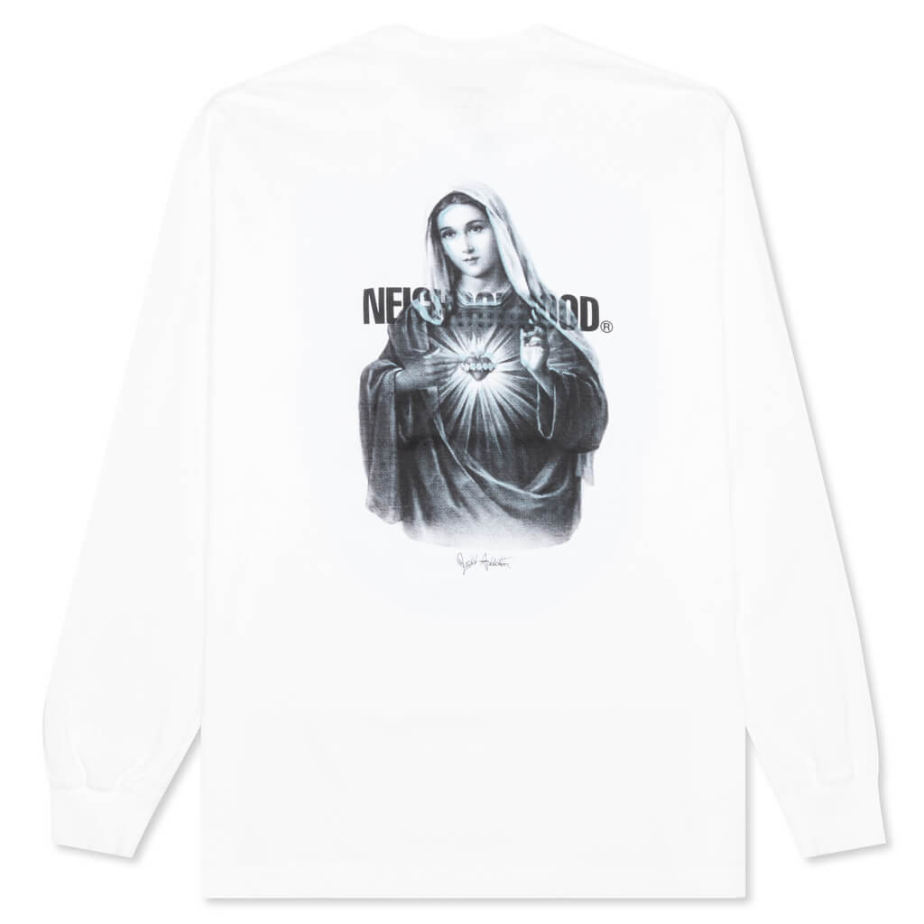Addict L/S C-Tee - White