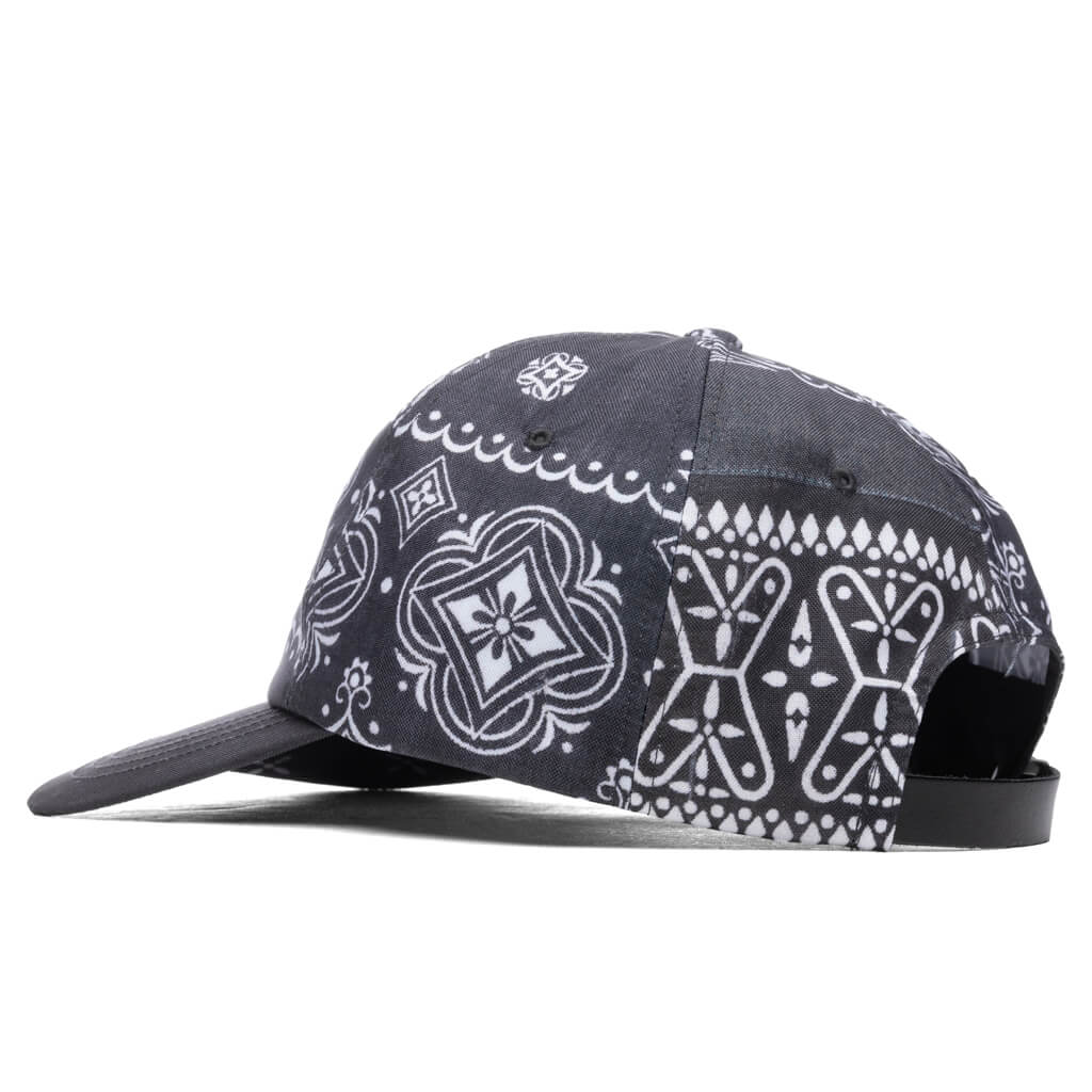 Bandana Chopped Cap - Black