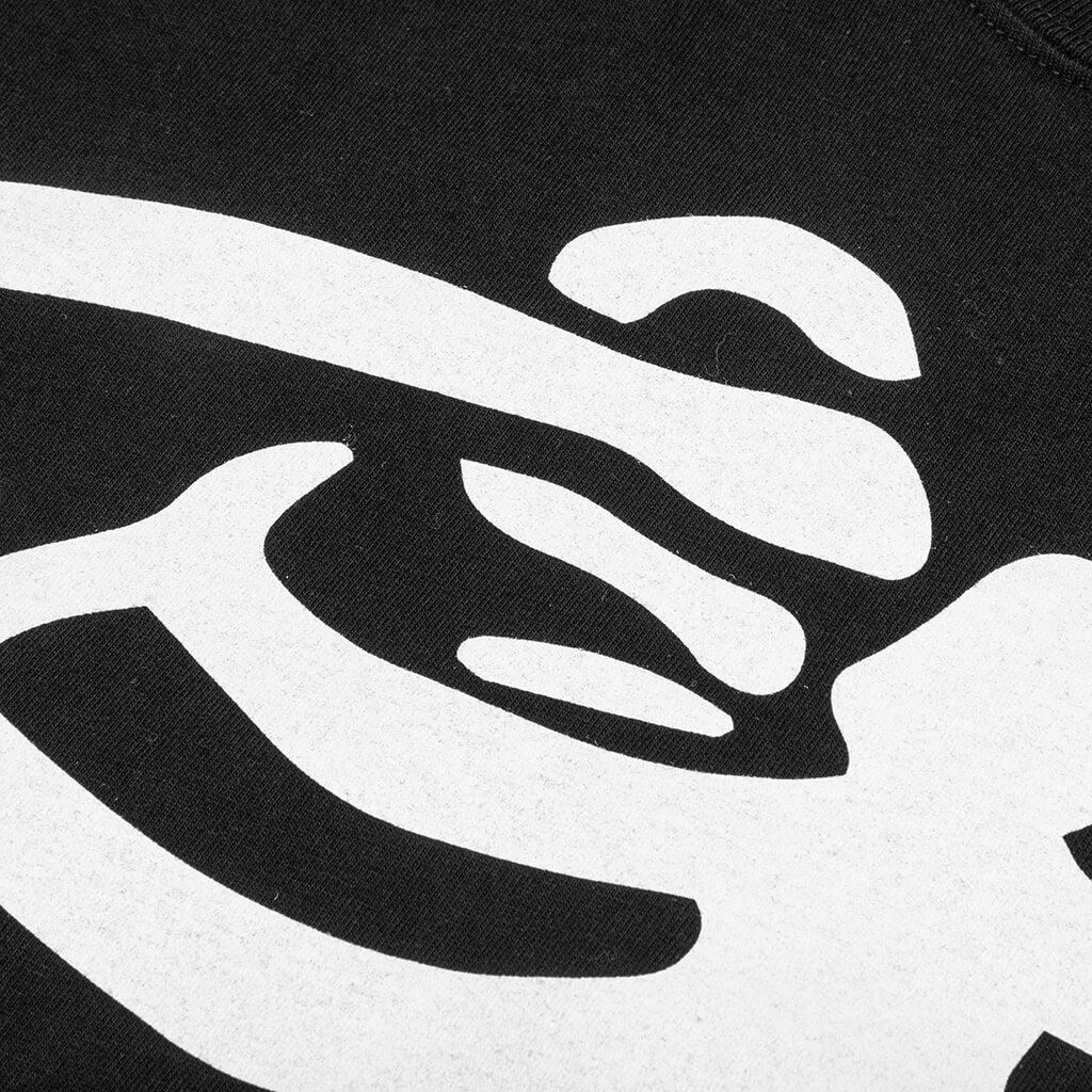 Bones L/S C-Tee - Black