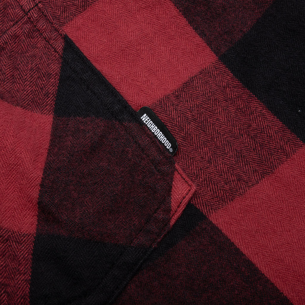 Buffalo Check L/S Shirt - Red