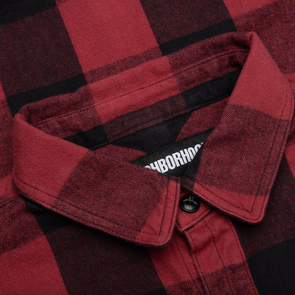 Buffalo Check L/S Shirt - Red