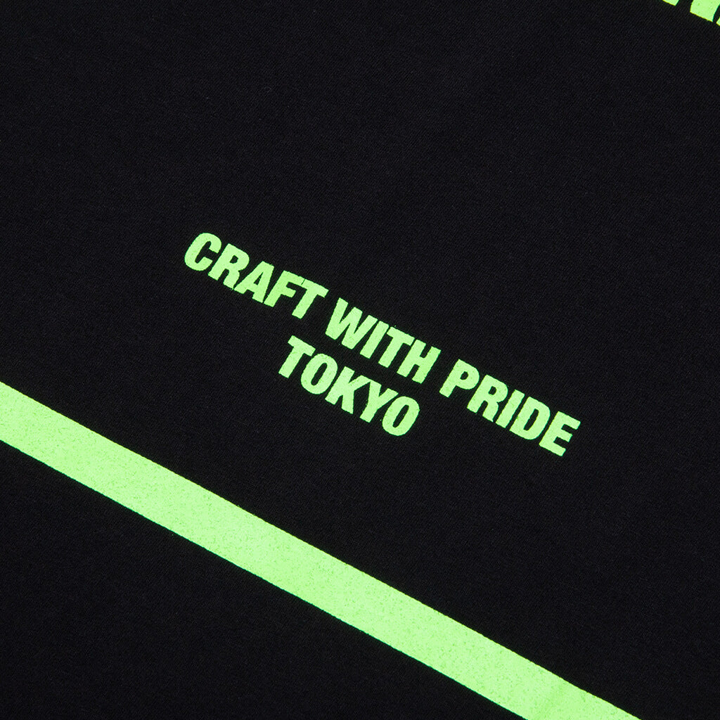 CI-1 S/S C-Tee - Black/Green