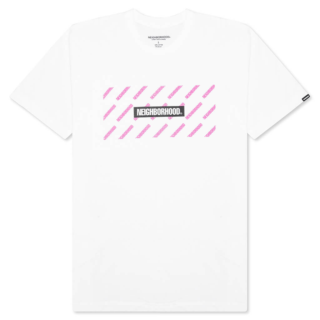 CI-2 S/S C-Tee - White/Pink
