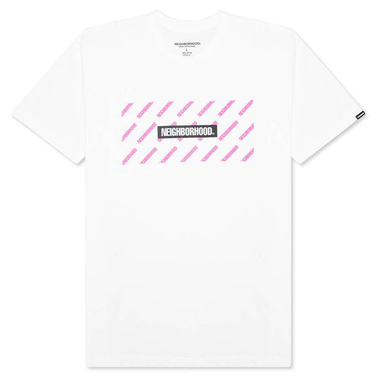 CI-2 S/S C-Tee - White/Pink