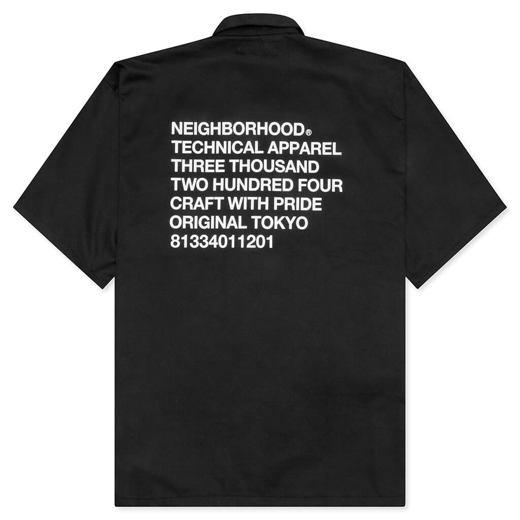 Classic Work / EC-Shirt . SS - Black