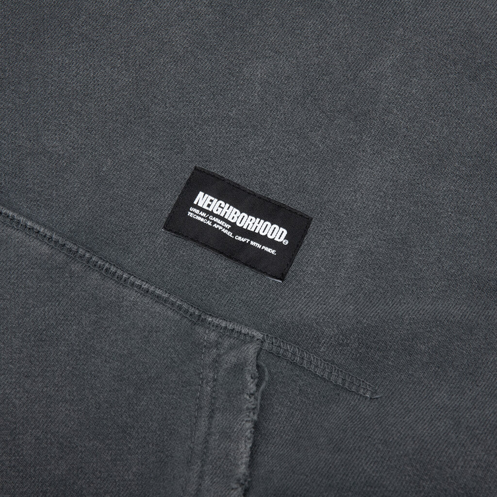 Damage Sweatparka LS - Grey