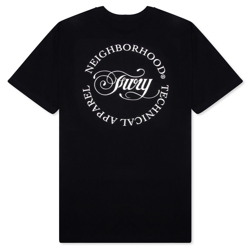 Fury S/S C-Tee - Black/White