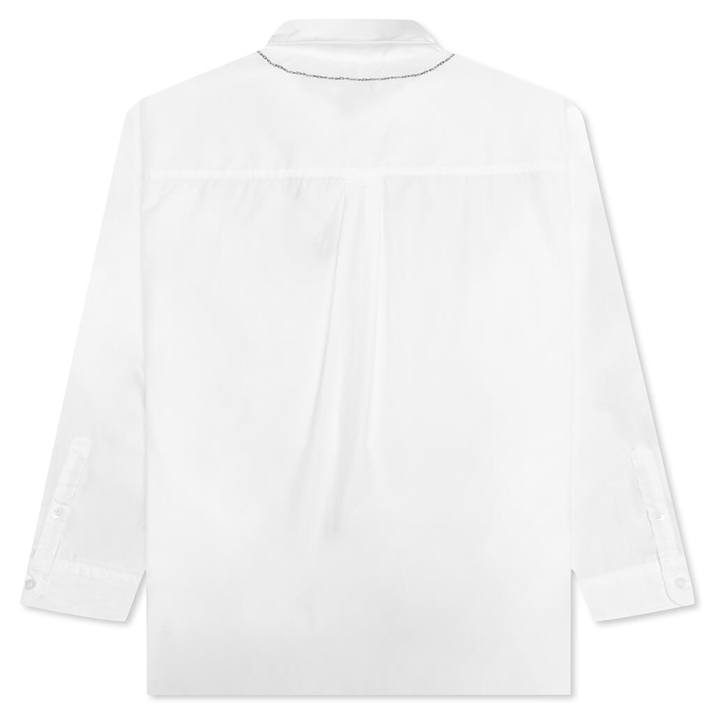 Medal SH L/S CO Shirts - White