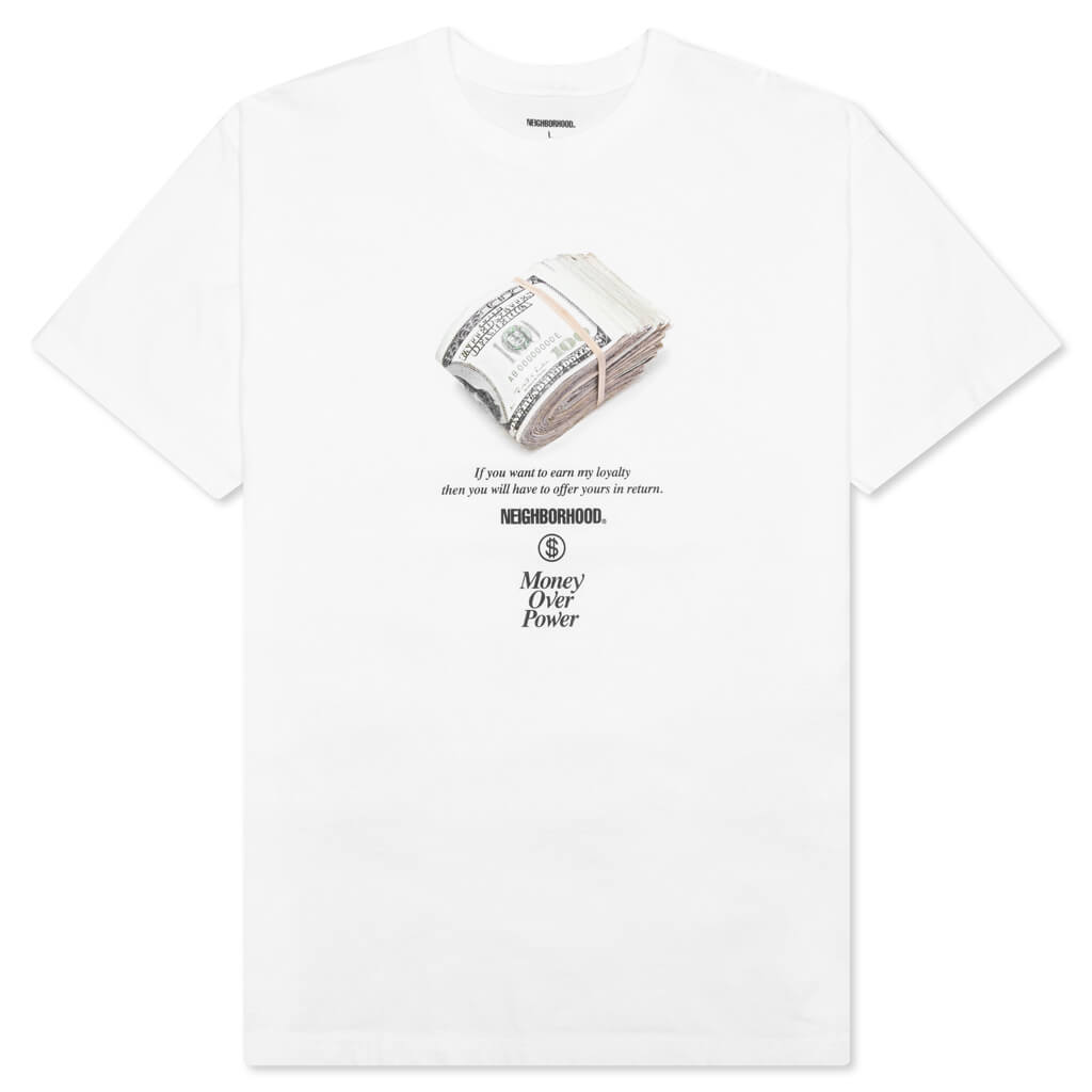 Mop-1 S/S C-Tee - White