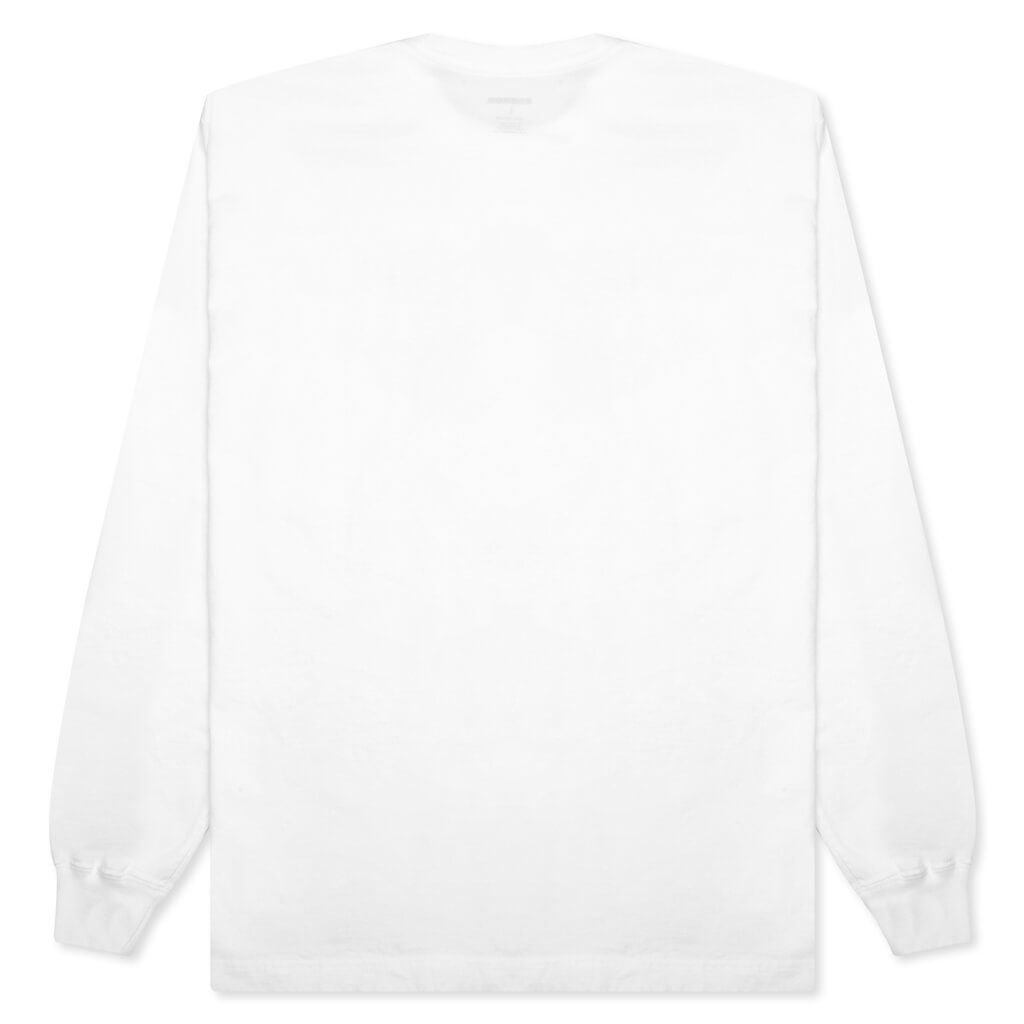Mop-2 L/S C-Tee - White