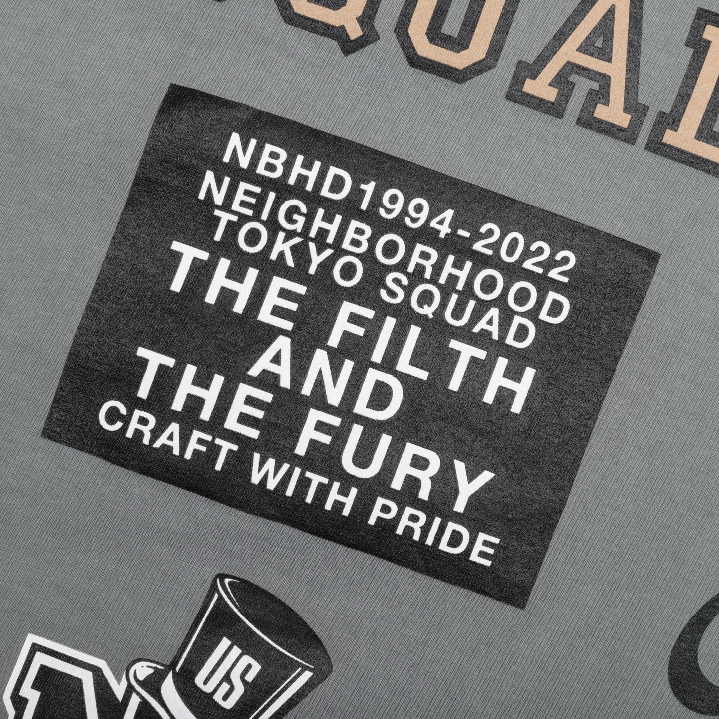NH-11 S/S Tee - Grey