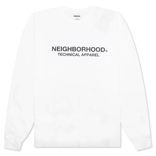 NH-4 L/S Tee - White