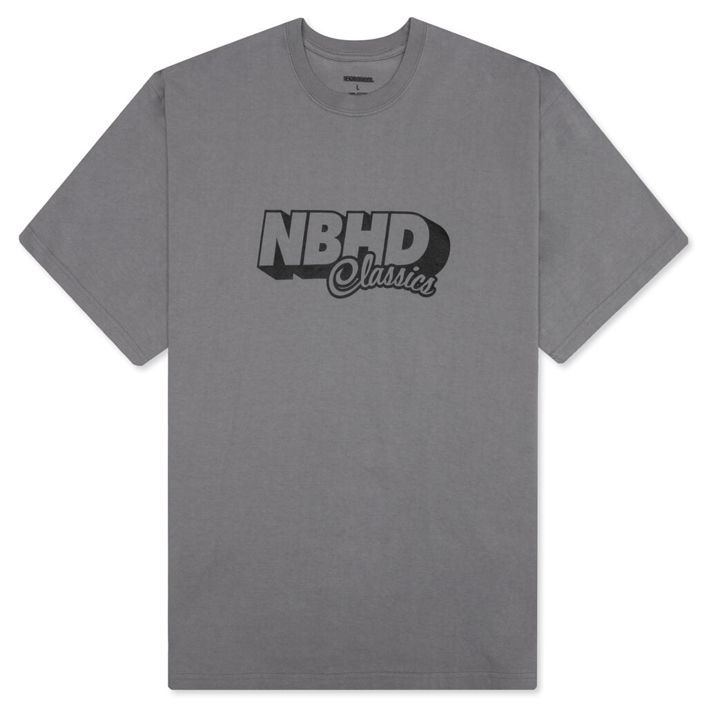 NH-8 S/S Tee - Grey