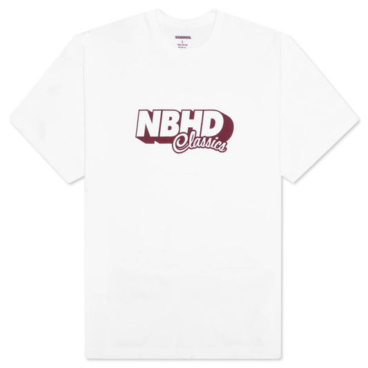 NH-8 S/S Tee - White